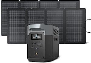 $700 Off EcoFlow Delta 2 Max with 220W Solar Panels